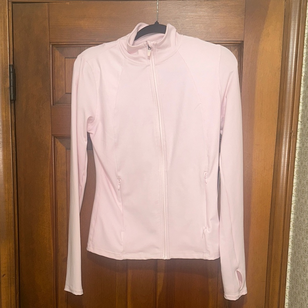 BABY PINK GYM ZIP UP